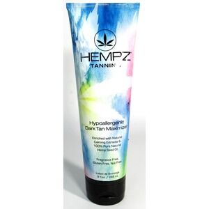 Hempz Tanning‎ Hypoallergenic Dark Tan Maximizer Indoor Tanning Bed Lotion 9 oz